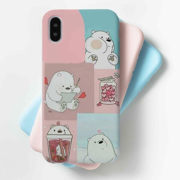 Bear Asthetic Cover For All Mobile Models