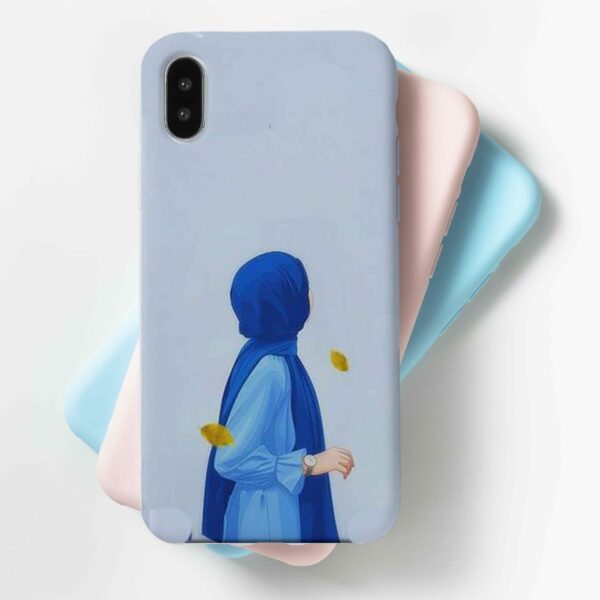 Blue Lady Cover For All Mobile Models