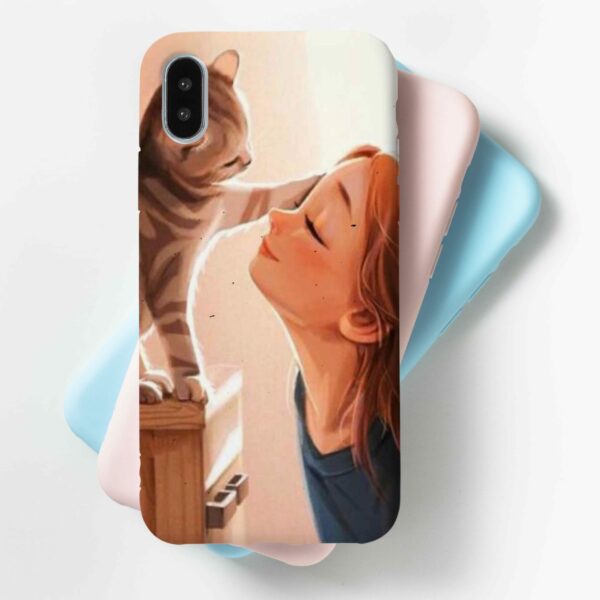 Cat Girl Mobile Cover For All Mobile Models