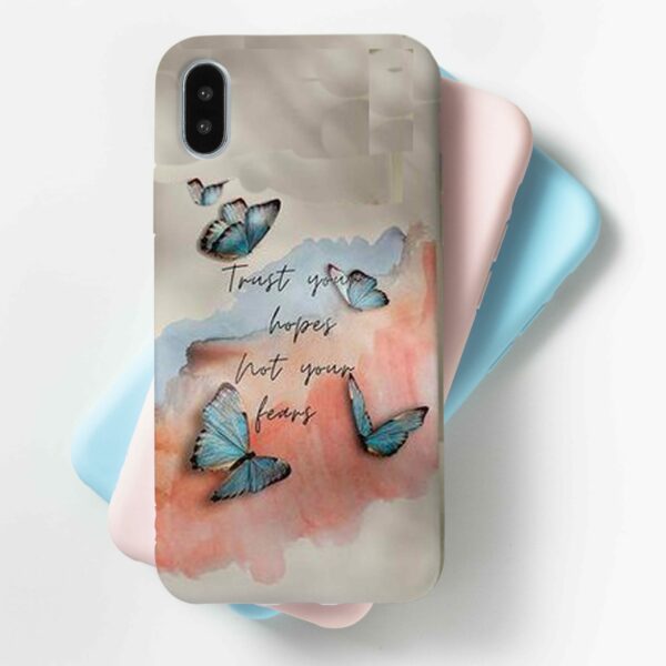 Butterfly Quote Mobile Cover For All Mobile Models