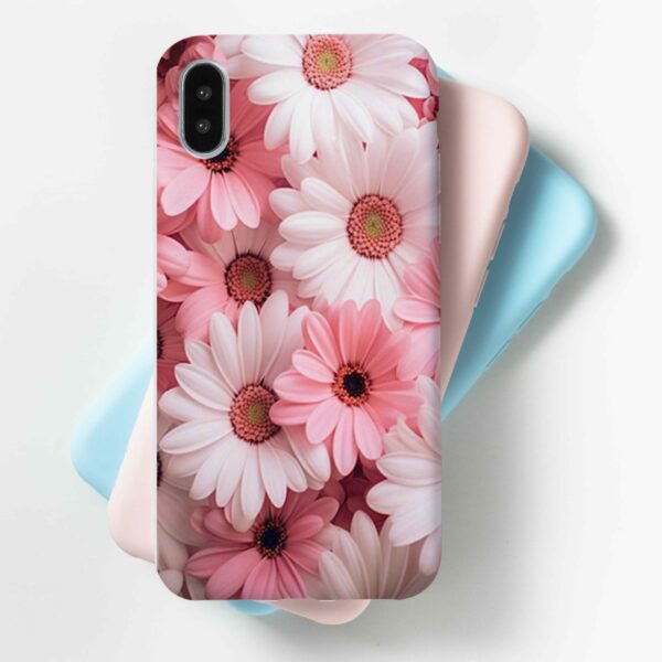 Pink Flower Mobile Cover For All Mobile Models