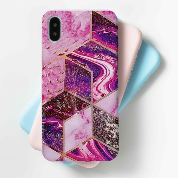 Pink Mix Abstract Mobile Cover For All Mobile Models