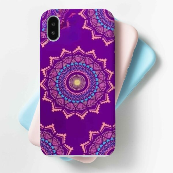 Dark Purple Art Mobile Cover For All Mobile Models