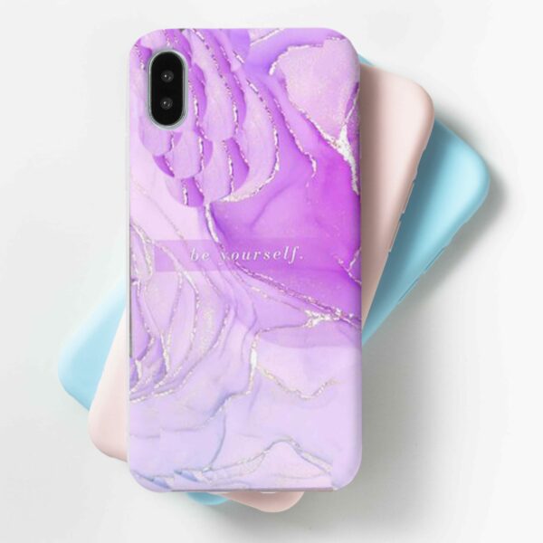 Purple Asthetic Mobile Cover For All Mobile Models