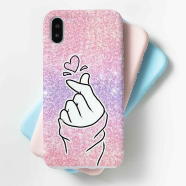 Pink Snappy Hand Case Mobile Cover For All Mobile Models